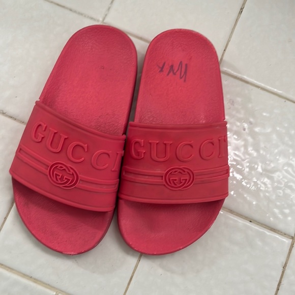 Gucci Shoes Toddler Gucci Slides Poshmark